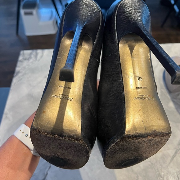 VINTAGE  YSL  TRIBUTE pumps. In great condition. black . Size 38 - Picture 2 of 4